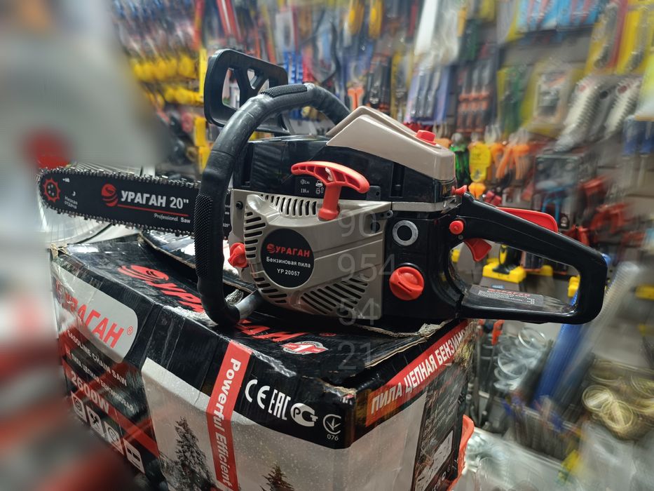 Бензопила Ураган 38 сеп benzapila