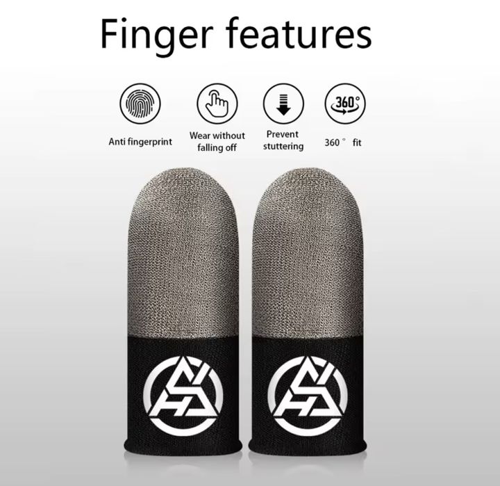 4бр. Ръкави за пръсти гейминг / finger sleevs