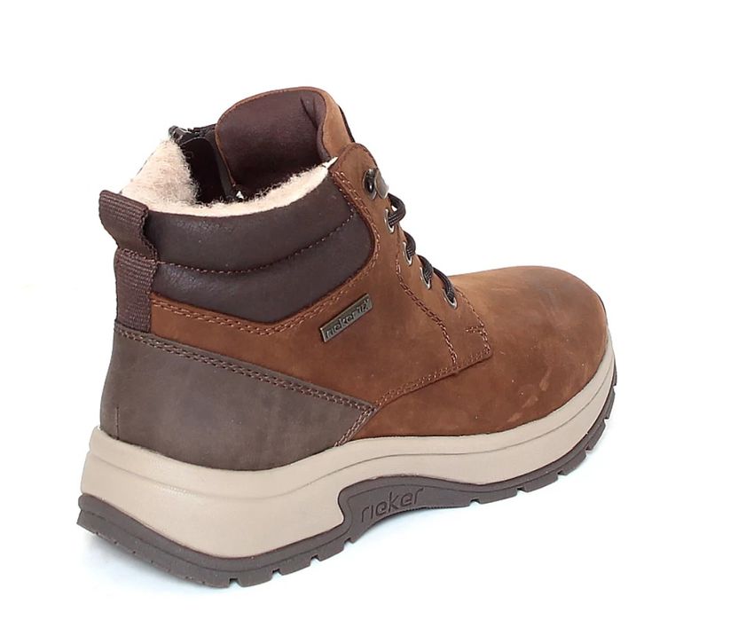 Кожаные ботинки Rieker