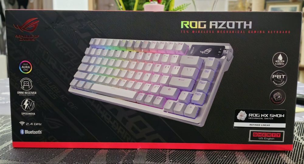 Клавиатура Asus ROG AZOTH  white
