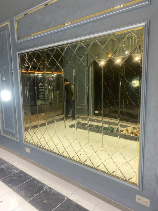 Xar Xil figuradagi kuzgu Rombik Oynalar  Russia Oynalari  tez va sifat