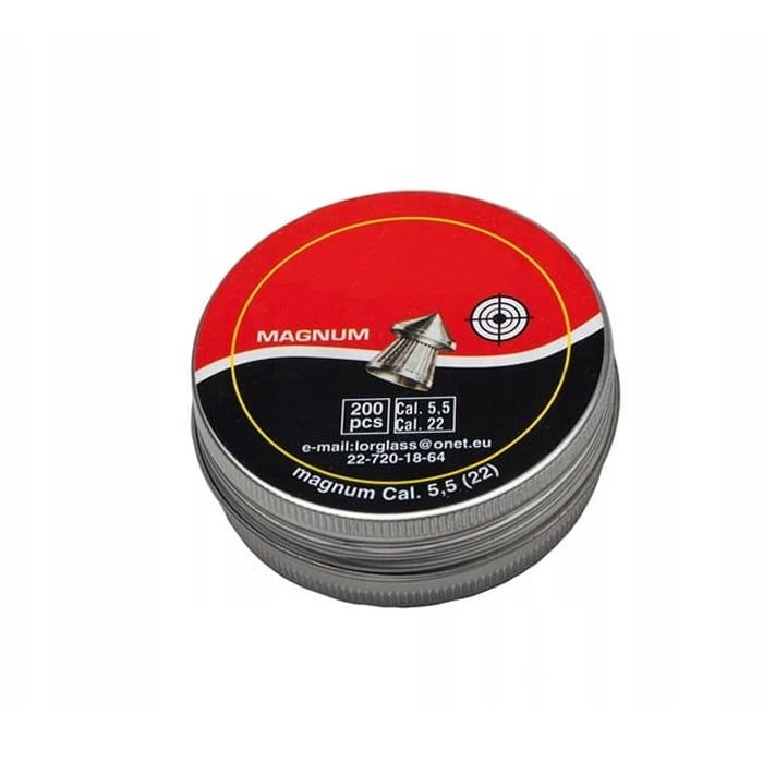 Set 200 alice plumb Straight Shot, ascutite, calibru 5.5 mm, argintii