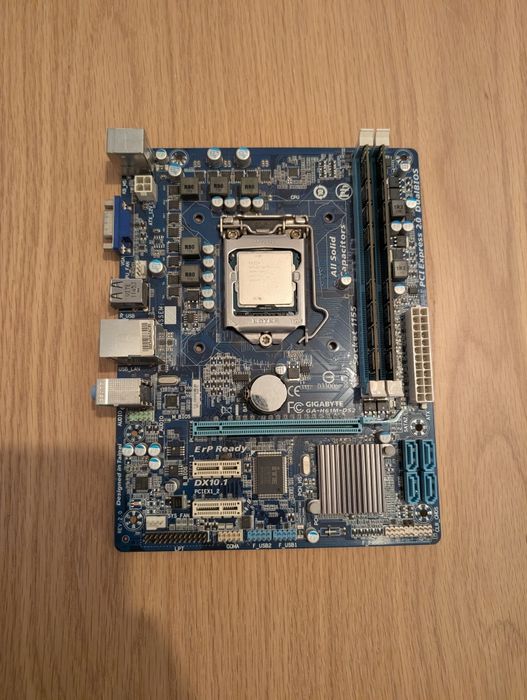 Intel I5 3570k + Gigabyte GA-H61M + 16GB DDR3