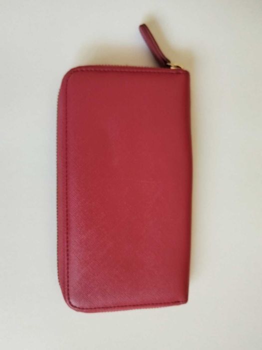 Дамски портфейл GEOX в цикламено