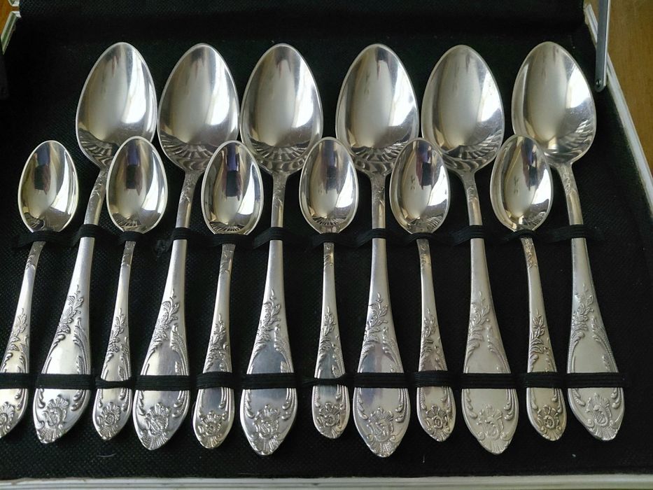 Мельхиоровые столовые приборы