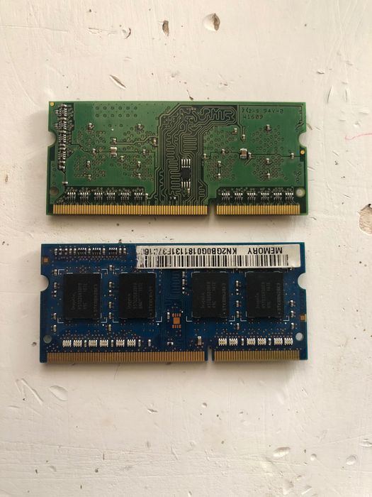ddr3 2gb 1066 MHz noutbuk uchun operativ xotiralar