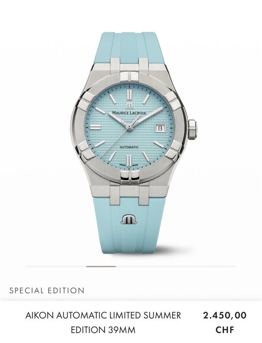 Maurice Lacroix Aikon 39mm Tiffany