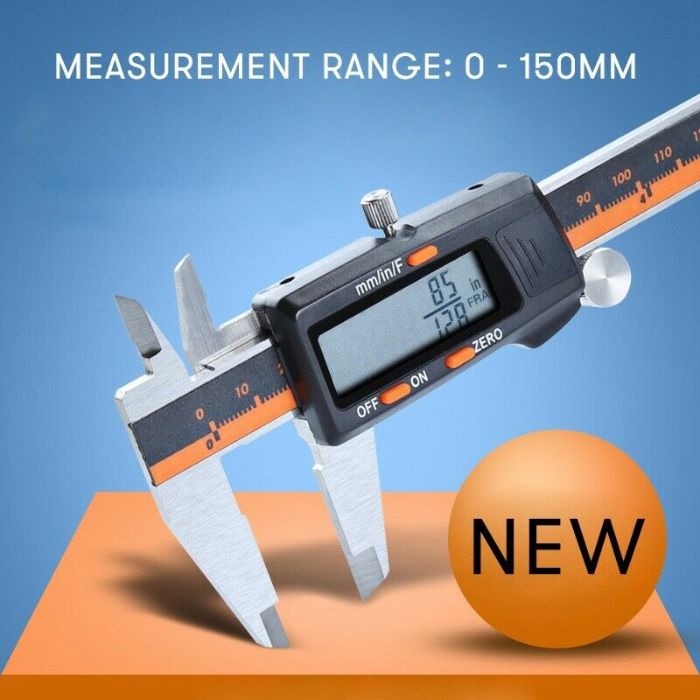 Subler Inox Digital 0-150mm, 2 zecimale. Nou ambalat in cutie!