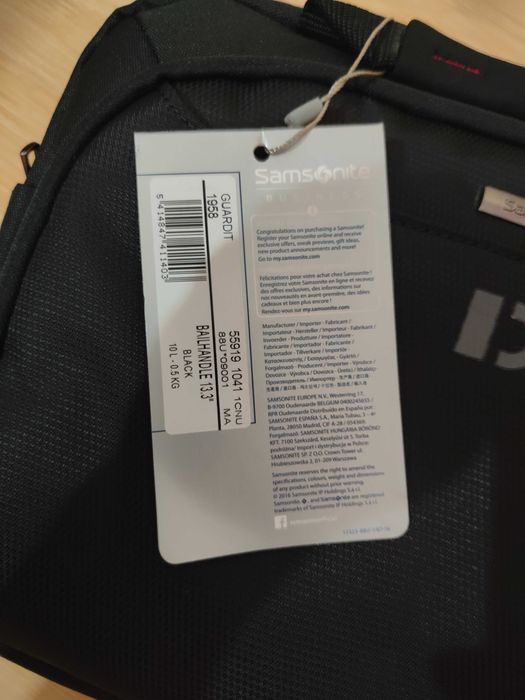 samsonite guardit bailhandle 13.3 geanta laptop/tableta