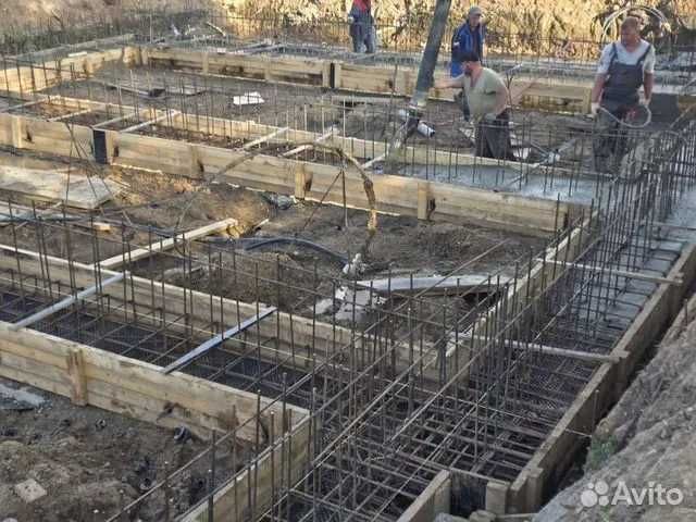 Фундамент под ключ с гарантией, фундаментные работы, отмоска