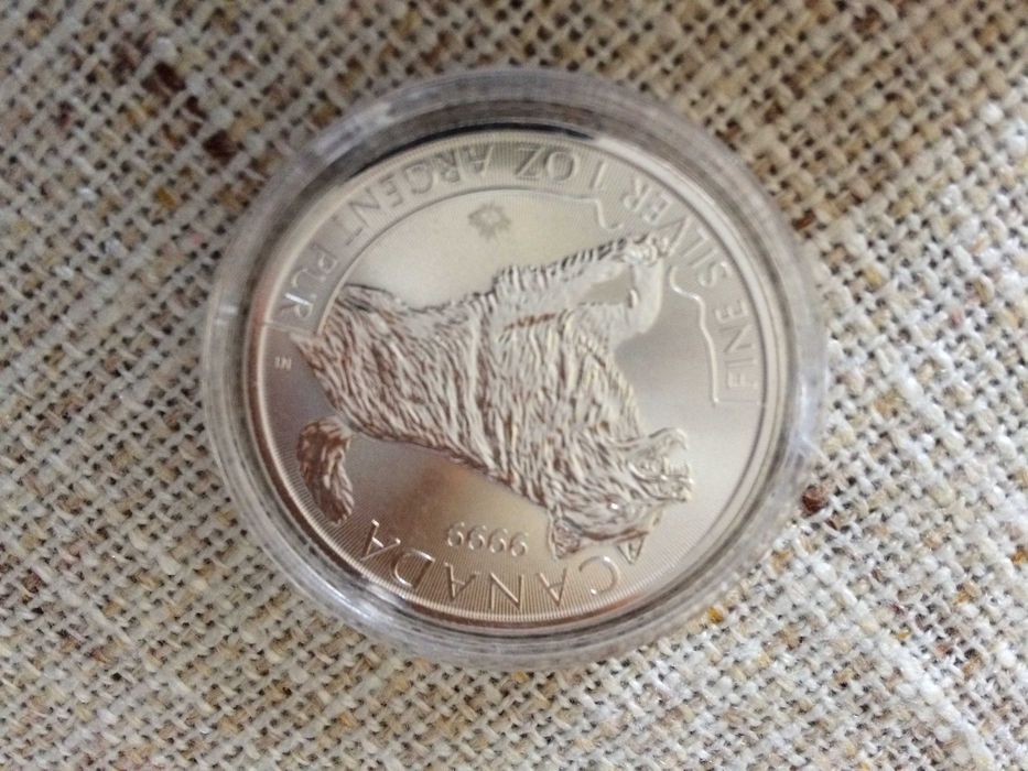 Сребърни монети "Хищници" Канада лимитирана серия, Maple Leaf