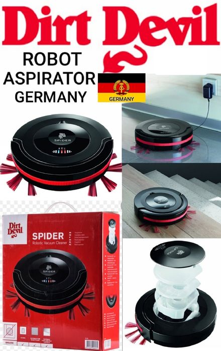 Aspirator Robot DIRT DEVIL SPIDER M607  Nou - 550 Lei