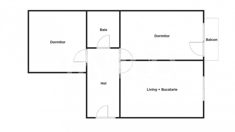 Apartament intabulat 3 camere balcon - etaj 1 - parcare - Comision 0