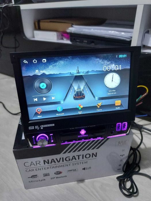 Navigatie Casetofon retractabila Golf Dacia Logan