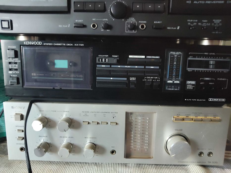 Casetofon Deck Kenwood KX-74R Autoreverse