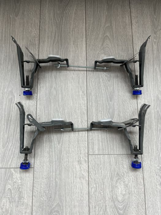 Set 4 picioare reglabile pentru cazile din otel emailat