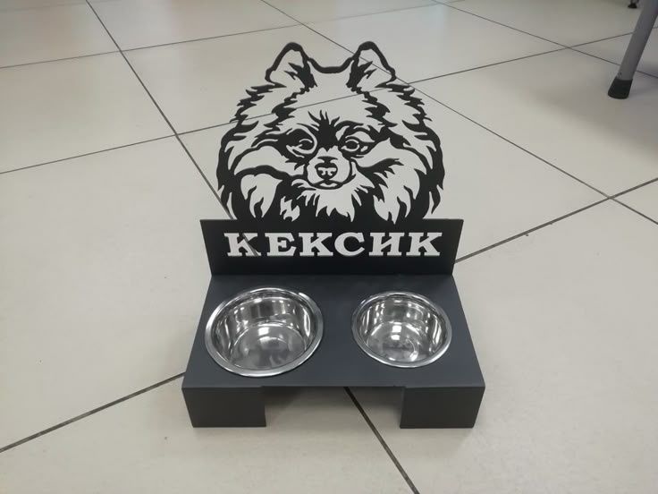 Удобные и современные миски для корма для домашних животных