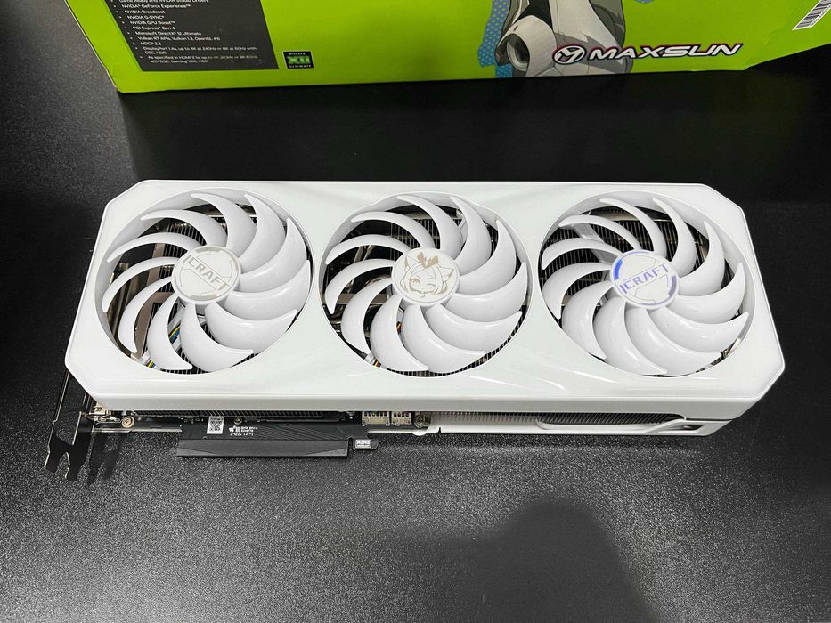 Новая Лимитированная Видео Карта Maxsun iCraft RTX 4070 Super 12Gb