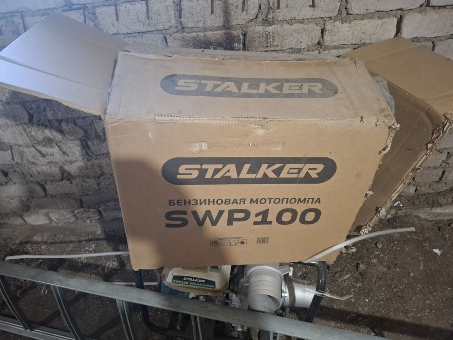 Мотопомпа STALKER SWP 100