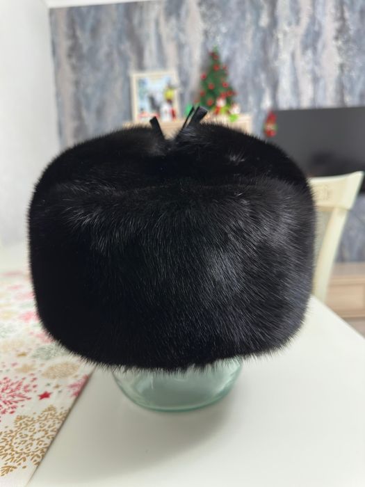 Норковая шапка ушанка