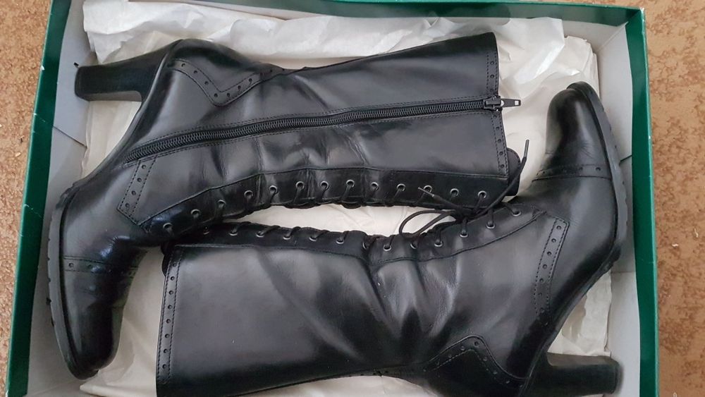 Cizme de piele Paul Green Munchen mărimea 38 si 3/4