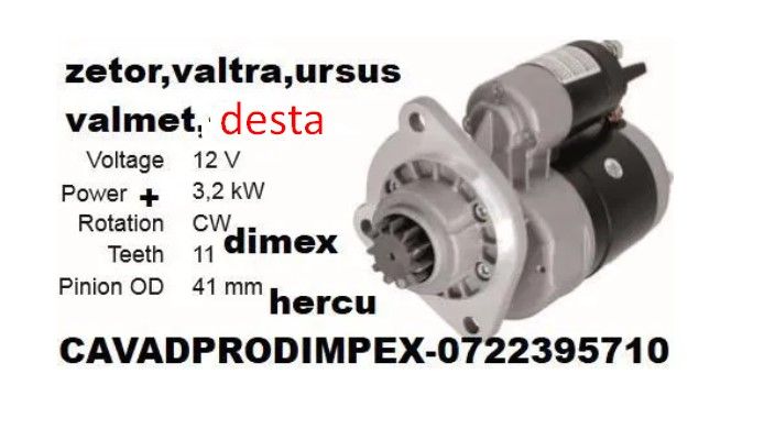 Electromotor reductor 3,2kw,Zetor,Desta,Hercu,Dimex,Vamo,Ursus,Valmet