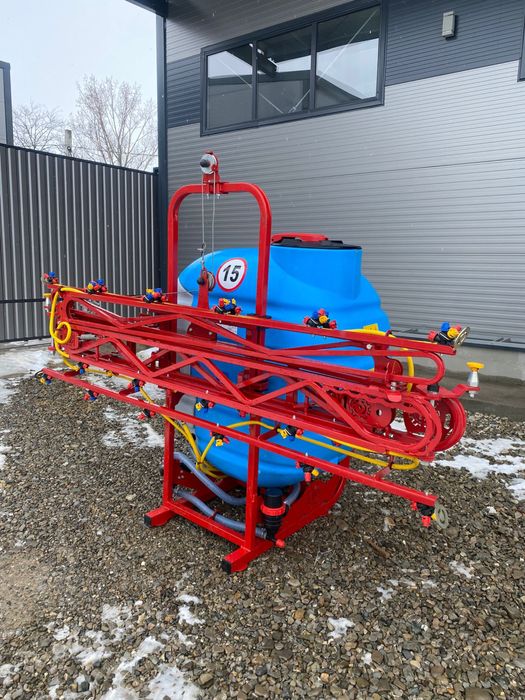 Met erbicidat BIARDZKI 800 L -12 m .Grebla.Cositoare. Balotiera