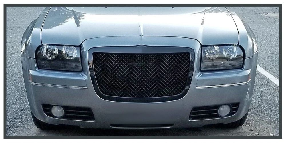 Галогенные фары (smoked) Chrysler 300C