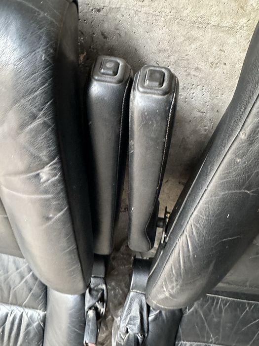 Кожаные сиденья на БМВ Е34 BMW E34