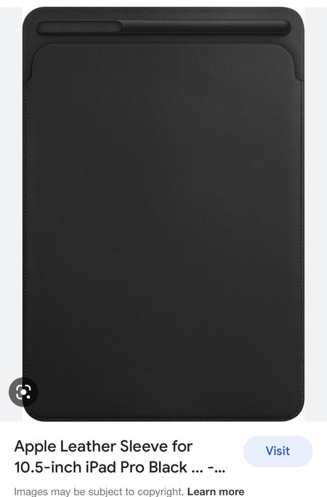 Apple Leather Sleeve за 10.5‑инча