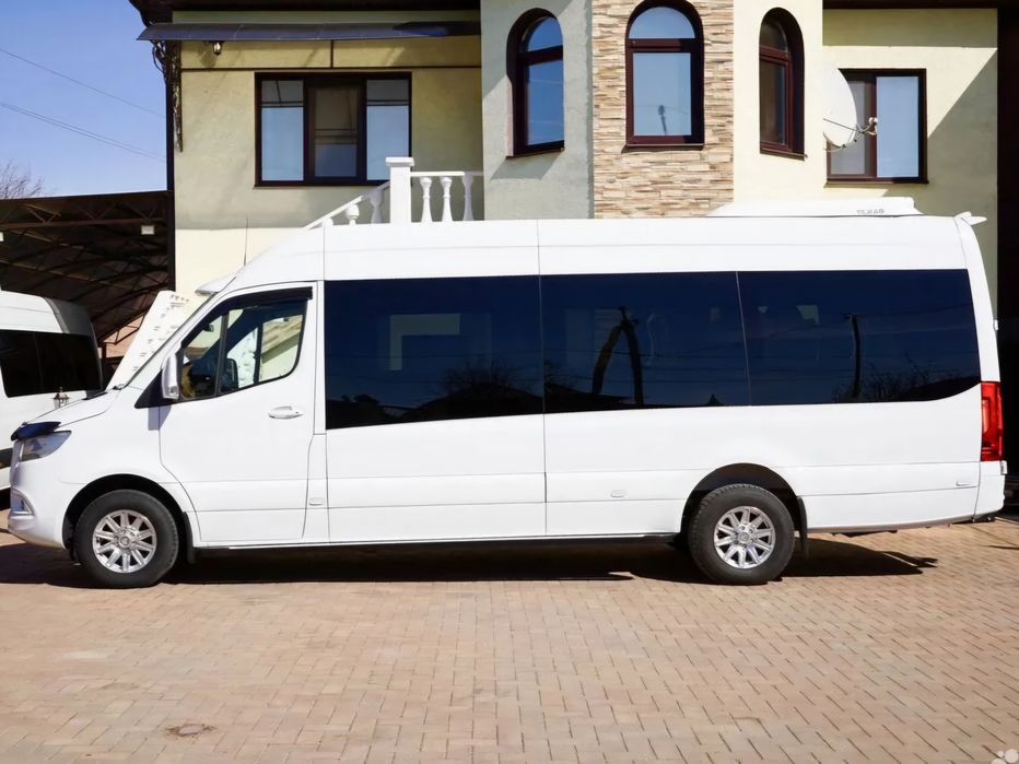 O‘zbekiston bo‘ylab yuqori darajadagi transport xizmati Mercedes Sprin