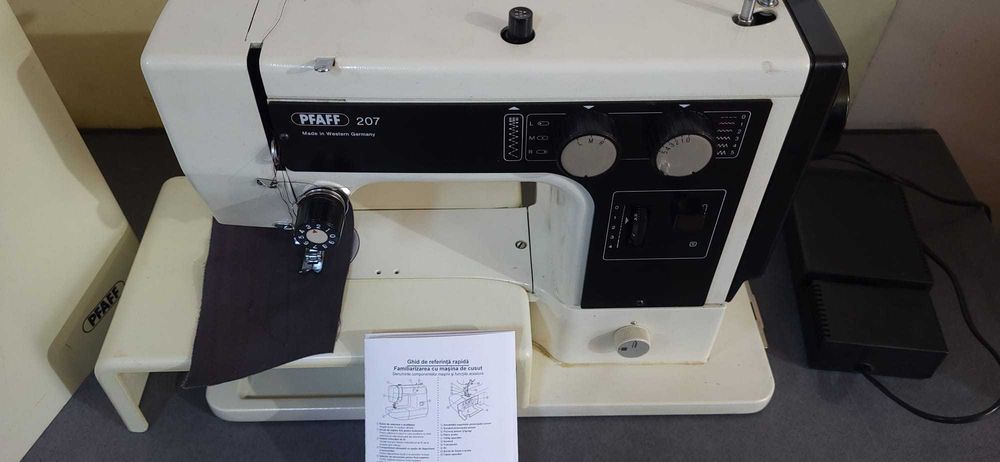 Masina de cusut electrica PFAFF 207 piese metalice