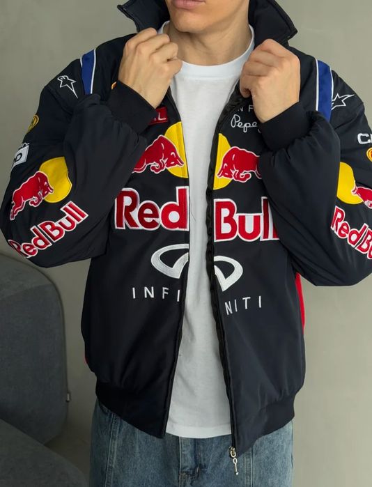 Куртка гоночнаяRed Bull  Тёплая Моточерепаха в Подарок