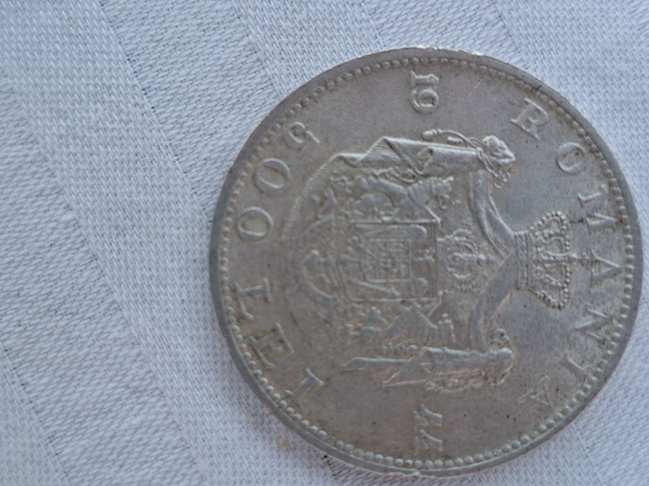 Vând moneda 500 Argint