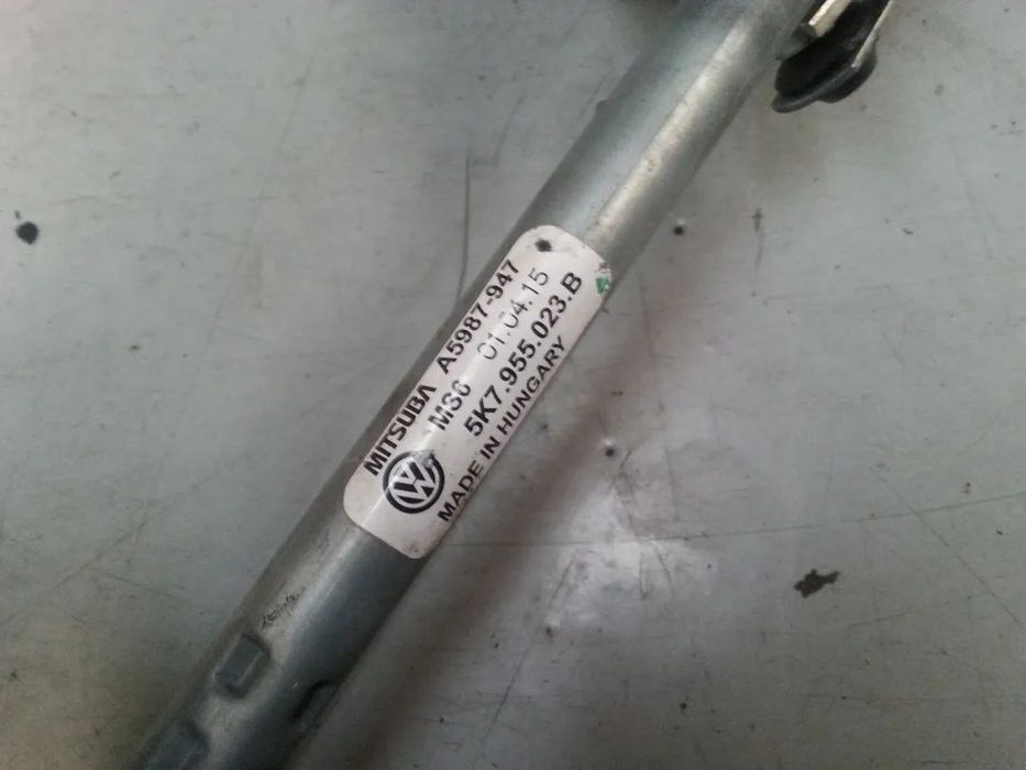 ansamblu stergatoare vw golf vi 5k7955023b