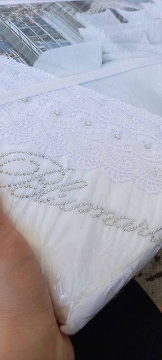 Turkiya maxsuloti Bulumarinie oq pastel sarpolar uchun