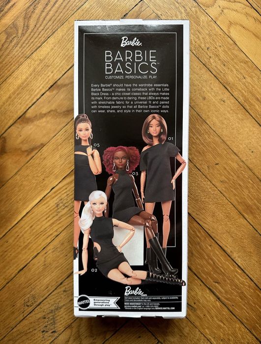 Куклы Barbie Basics 4 (25 тыс) / Ken Basics 10 (30 тыс)