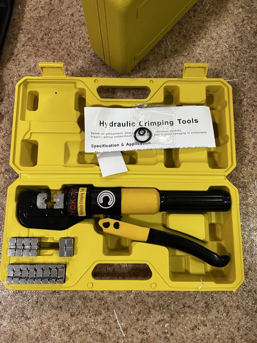 Пресс клещи для кабельных наконечников