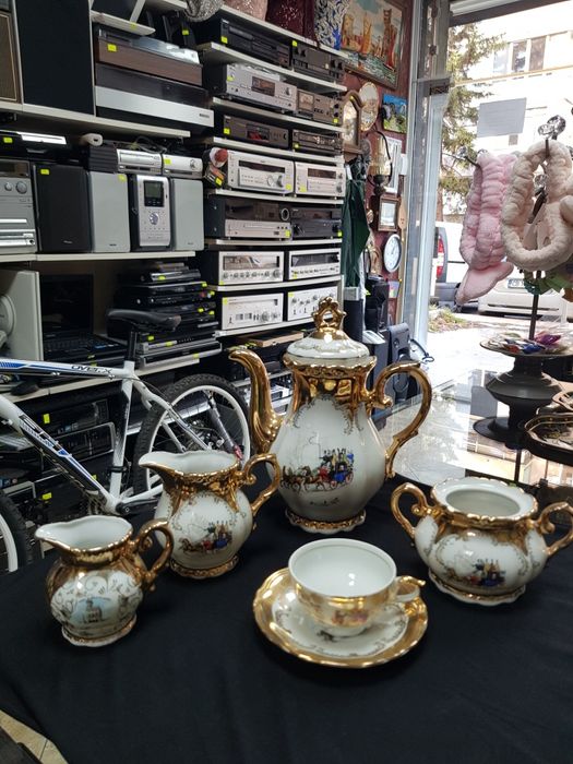 Порцеланов сервиз за кафе