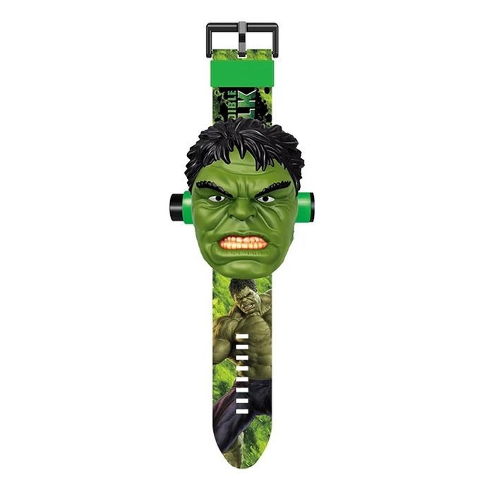 Детски часовник с проектор - СПАЙДЪРМЕН/ЕЛЗА/ХЪЛК/МАККУИН/ЛОЛ/ПЕС