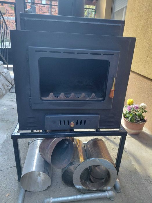 18kw с водна риза камина прити