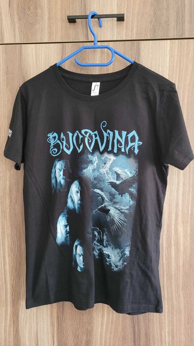 Tricou negru dama Bucovina, XL