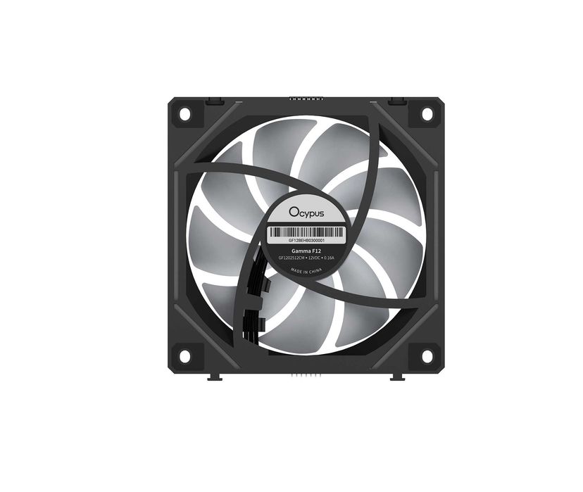 Кулер Ocypus Gamma F12 UNI BK ARGB REVERSE BLADE 3 IN 1