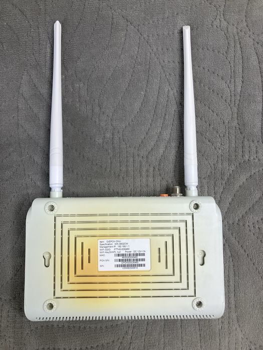 Продам ONU роутер через оптоволокно