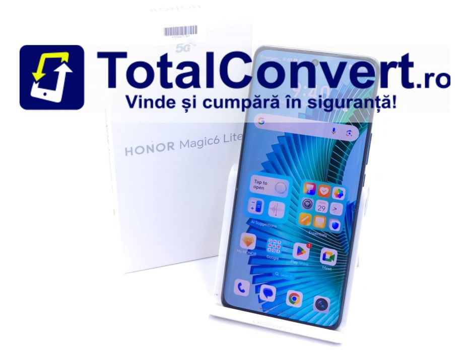 Honor Magic6 Lite 256GB Emerald Green 8GB, Garantie 24 luni | #D95647