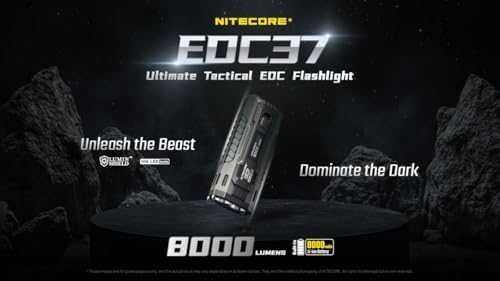 Фенер Nitecore EDC37 8000 лумена 420 м
