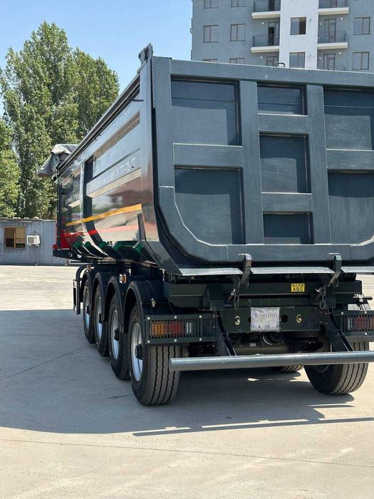 4 мостли самосвал полуприцеп "IZAZ"