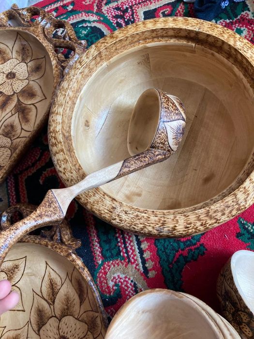 Набор ағаш астау