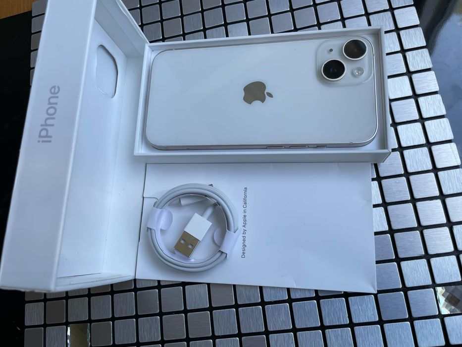 iPhone 14 White 128Gb impecabil