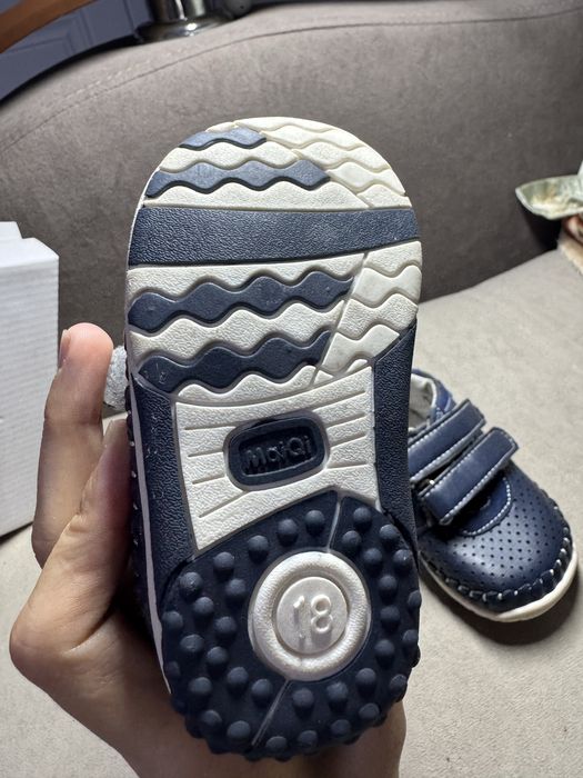 Детская обувь синего цвета